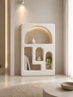 شلف دکوراتیو پاپیه ماشه طرح معماری مدل رویا